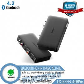 Bộ Nhận Âm Thanh Bluetooth 4.2 Music Receiver Đa Năng 4 Trong 1 Ugreen 40856